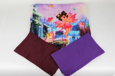Sparpaket Feen Panel ca. 75 cm,  Bü Uni 50 cm, Bü Uni 50 cm